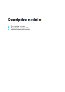 IB - Descriptive Statistics