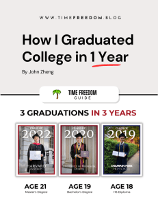 How I Graduated College in 1 Year (v1)