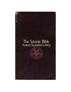 LaVey - The Satanic Bible
