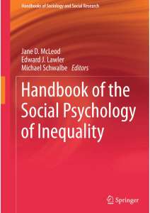 Milkie et al. (2014) Current Theorizing and Future Directions in the Social Psychology of Social Class Inequalities