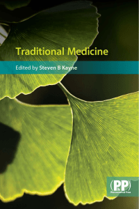 Traditional Medicine by Steven B Kayne ( PDFDrive )