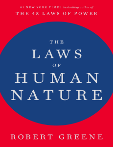  OceanofPDF.com The Laws of Human Nature - Robert Greene