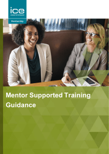 Mentor Supported Training Guidance-re