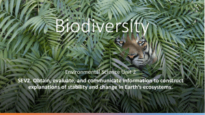 Biodiversity Unit PPT