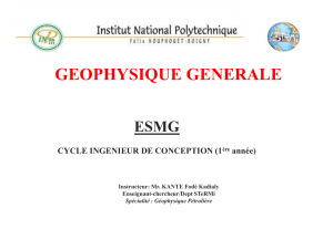 GEOPHYSIQUE GENERALE IC1-19