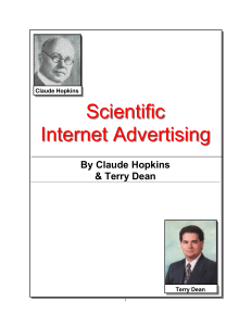 Claude Hopkins - Scientific advertising