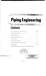 - Piping Engineering-Tube turns (1986)
