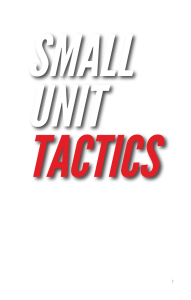 Small Unit Tactics  An Illustrated Manual