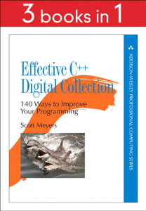 Effective C++ Digital Collection (Scott Meyers) (2005)