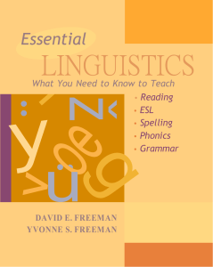 essential-linguistics