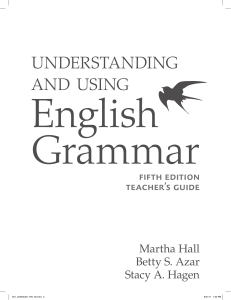 329 2- Understanding and Using English Grammar. Teacher's Guide 2017 5th -285p
