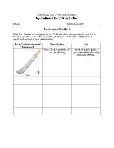 Crop Production Parallel Assessement 1