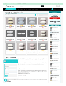 Order hydrocodone 10-660mg Pills at Real Prices