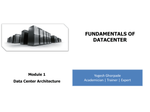 Fundamentals of Data Centre