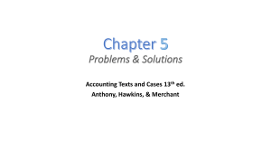 Accounting Texts and Cases 13 th ed
