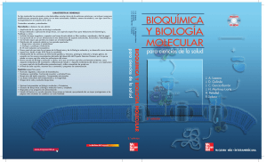 Bioquimica y Biologia Molecular Para Ciencias De La Salud