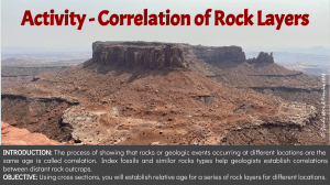Copy of Activity - Correlation of Rock Layers TpT