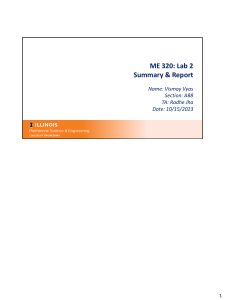 Lab2 ME320