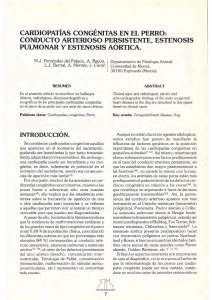 Artículo Cardiopatías congenitas Univerdidad de Murcia 1996