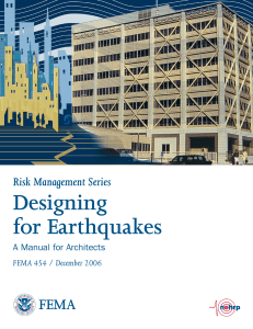 FEMA 454 Designing for Earthquakes