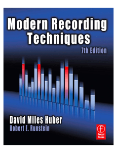 Modern Recording Techniques 7th