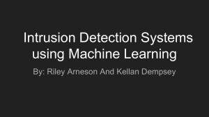 Intrusion Detection Systems using Machine Learnid