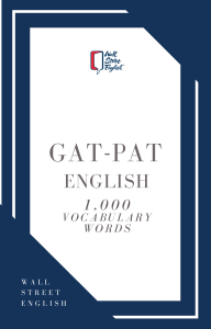 07-GAT-PAT 1000 Vocab by WSE V2