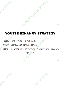 3 minutes techniques .binary strategy