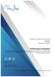 PRO-90-01 Performance Evaluation (Rev01)
