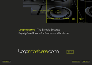 Loopmasters Info Pack 2020