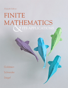 Goldstein Finite mathematics & its applicationsaede46d6c2e919e70cc76694b9415c739eec69eed51e1bd16ea0b8f27d298fc6