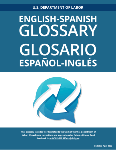 Spanish-English-Glossary