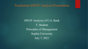 Principles of Management Touchstone 4 Sample