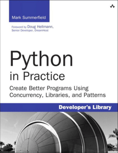 Python in Practice- Summerfield, Mark