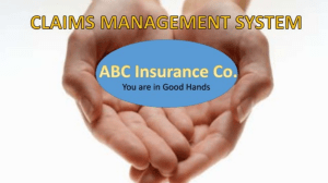 Insurance Claim Management System