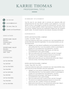 resume-template-karrie