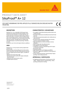 sikaproof a 12