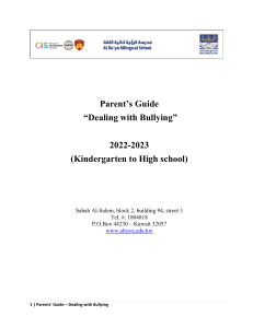 Guide to Dealing with Bullying 221024 181706