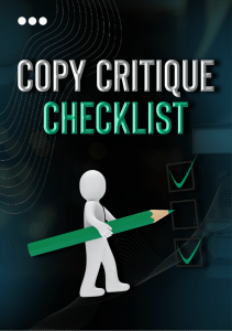 Copy critique checklist