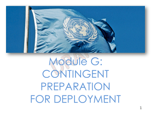 RTP-UNNP-Module 7-Contingent Preparation for Deployment