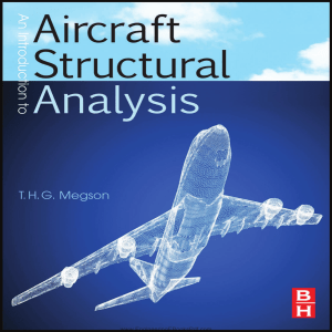 An Introduction to Aircraft Structural Analysis By T. H. G. Megson
