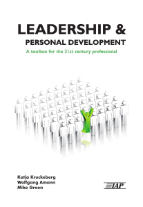 Leadership and Personal Development nodrm