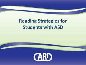 reading strategies for students with asd 