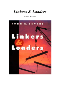 Linkers and Loaders by John R. Levine