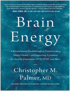 Christopher M Palmer MD , Abram Hoffer MD PhD, Linus Pauling PhD, Andrew Saul - Orthomolecular Medicine Brain Energy  A Revolutionary Breakthrough in Understanding Mental Health--and Improving Treatme