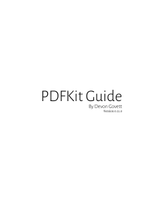 pdf kit guide
