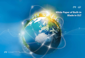 201902141550White Paper of Built-in Blade in OLT