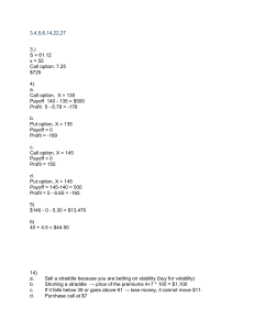 Investing Ana. HW CH 15