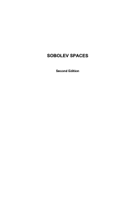 (Pure and Applied Mathematics 140) Robert A. Adams and John J.F. Fournier (Eds.) - Sobolev Spaces-Academic Press,  Elsevier (2003)