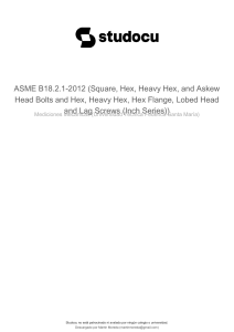 ASME-B18.2.1-2012 Bolts   inch series